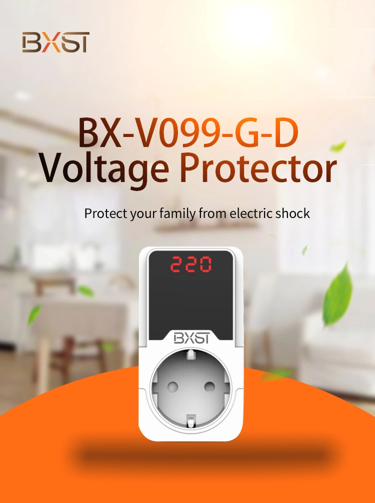 Bx-V099-EU-G-D Automatic Fridge Voltage Protector for Whole Home